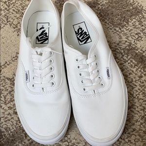 White off the wall vans